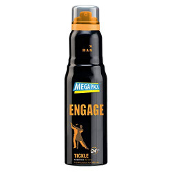 Engage Tickle Deodorant for Men, Citrus and Spicy, Skin Friendly Deo, 220ml Body Spray