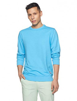 Amazon Brand - Symbol Men's Cotton Blend Round Neck Sweatshirt Starts From 385