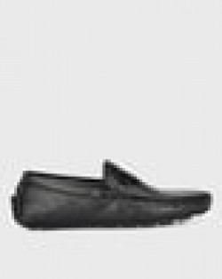 Textured Penny Loafers