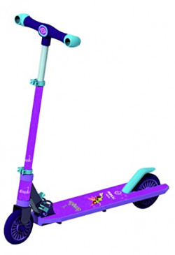 Storio Escaper Jumbo Scooter for Kids with Anti Slip ABS Base and Aluminium Rod Ride-on, Height Adjustable, 2 Wheel Rider for Boys and Girls Ages 3+ (Purple)
