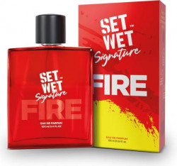 SET WET Signature Eau de Parfum Fire 100 ml Eau de Parfum - 100 ml (For Men)