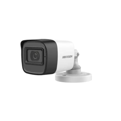 HIKVISION 2MP CCTV Camera with inbuilt Mic, Fixed Mini Camera for Home n Office use (DS-2CE16D0T-ITPFS)