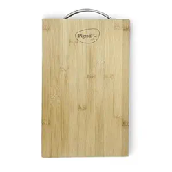 Pigeon by Stovekraft Large Natural Bamboo Wood Chopping Cutting Board for Kitchen Vegetables, Fruits & Cheese, BPA Free, Eco-Friendly, Anti-Microbial (34 x 24cm)| Brown